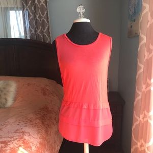 MICHAEL Michael Kors ⚜️ Coral Hue Tank